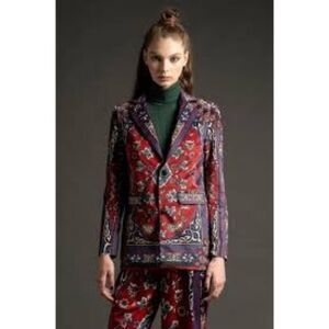 Peace & Chaos Archival Corduroy Women’s Blazer Jacket Size S/M